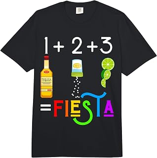 Funny Fiesta Drinking Tequila Salt Lime Shots Drinks Math Comfort Colors Adult Heavyweight T-Shirt