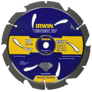 IRWIN 10" 6T / Fiber Cement / Multi Circular Saw Blades