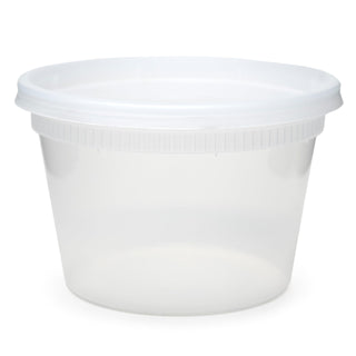 PCTYSD2516 - DELItainer Microwavable Combo by PACTIV – 150 CT, 16.0 ounces, Plastic, Clear