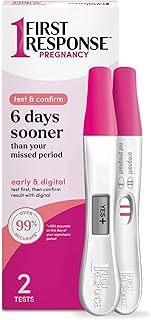 FIRST RESPONSE & Confirm Pregnancy Test, 1 Line and 1 Digital Test Pack