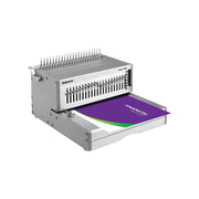 Orion E 500 Electric Comb Binding Machine () by Fellowes – 9.8" x 15.8" x 19.8", Clear, Model 5643201
