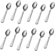 Mikasa French Countryside 18/10 Stainless Steel Demitasse Spoon (Set of Twelve)
