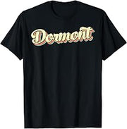 Dormont TShirt Retro Art Baseball Font Vintage T-Shirt