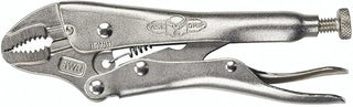 IRWIN VISE-GRIP Locking Pliers with Wire Cutter, 5-Inch, Curved Jaw (902L3)