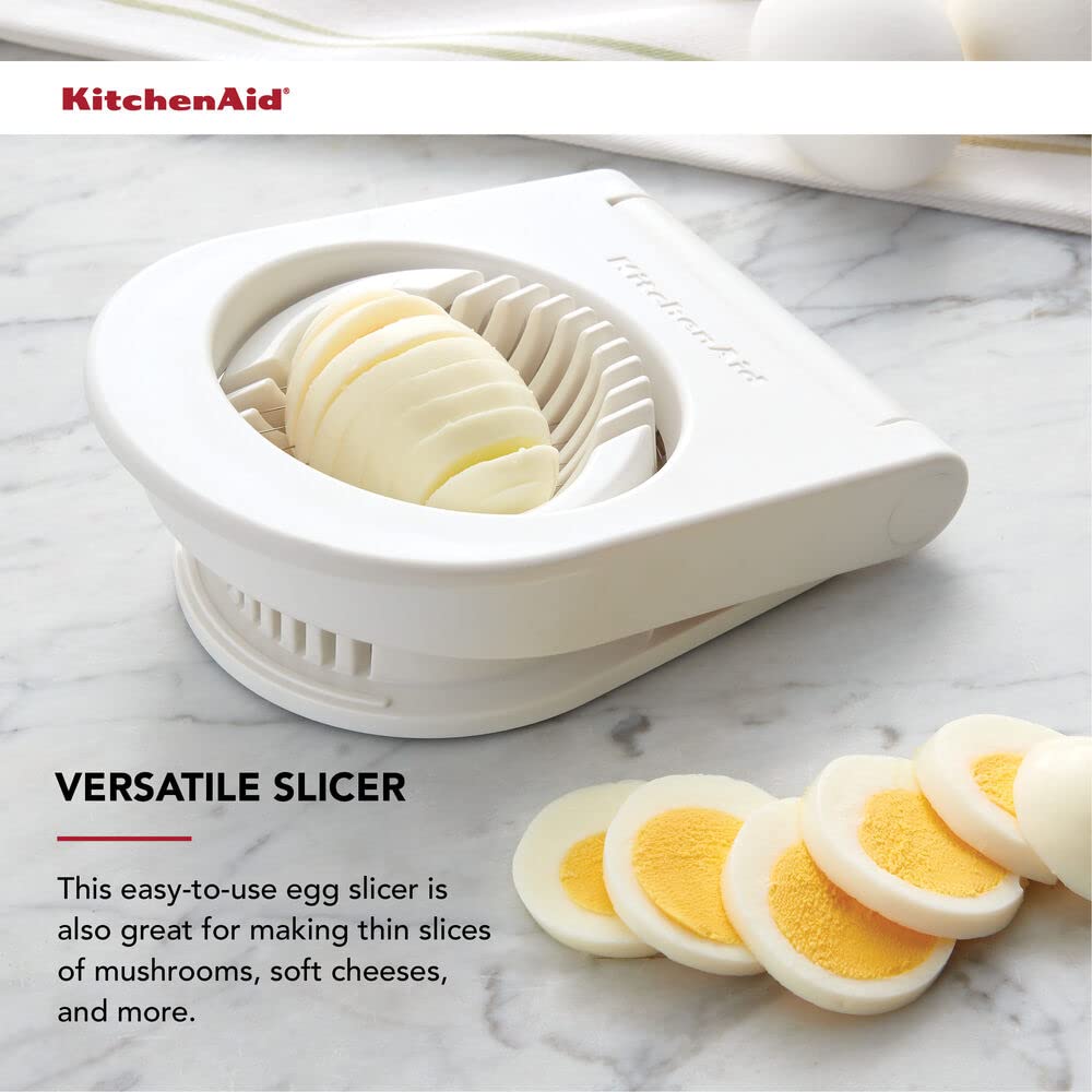 KitchenAid 9 Inch / White / classic Egg Slicers