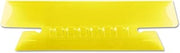 Pendaflex Transparent Colored Tabs for Hanging File Folders, 1/3-Cut, Yellow, 3.5" Wide, 25/Pack
