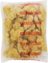 Brakebush Southern Style Medium Line Flow Chicken Tenderloin Fritter, 10 Pound -- 1 each.