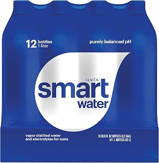 Glaceau smartwater (1 L bottles, 15 pk.)