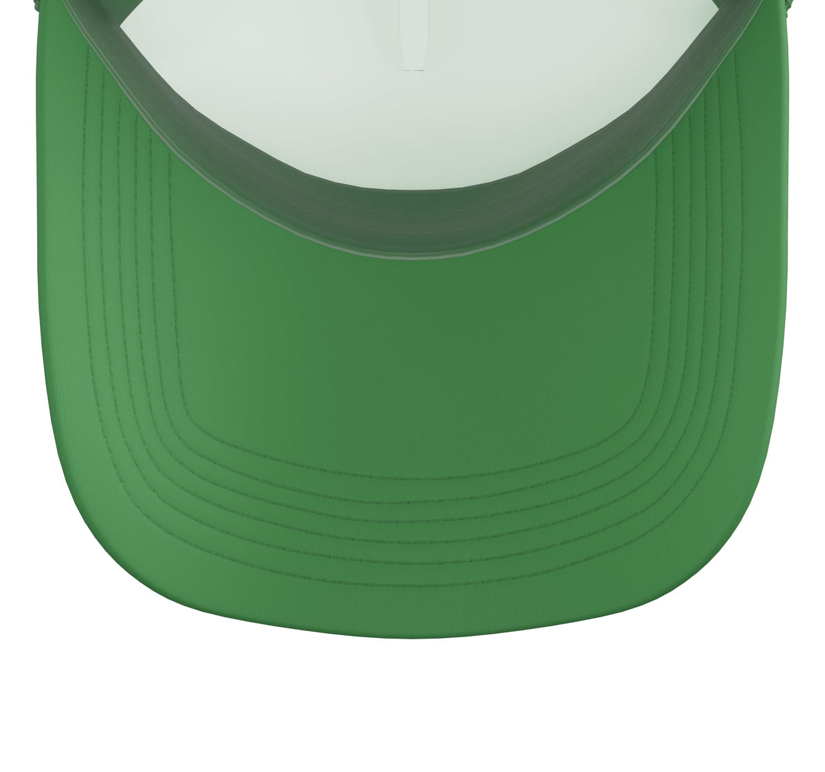 Winston Trucker Hat with Adjustable Mesh Back by WINSTON Name Text Desings – Polyester, Kelly Green/White