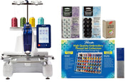 Brother PRS100 + Pacesetter 63ct Thread / Persona + 63pc Bundle / Multi-Color Embroidery Machines