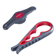 Moby Dick/Propeller Multi-Purpose Lid Opener + 1 Multi-Opener High-Quality Plastic/Steel Set of by Westmark – Set, Alloy Steel Plastic, Moby Thick + Propeller, Model 105122E6