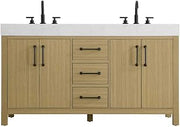 Nathan Bathroom Vanity Honey Brown
