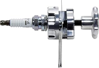 Allstar Performance Spark Plug Gap Tool, 0.010-0.035 in Feeler Gauges, Steel, Chrome, 14 mm Thread Plugs, Each