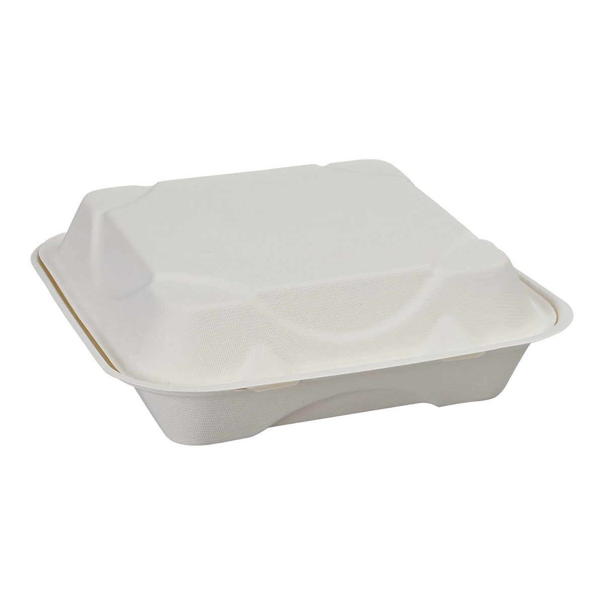 ECO PRODUCTS 9" x 9" / White / Classic Clamshell Take Out Containers