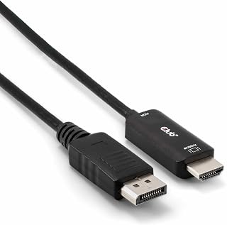 CAC-1083 DisplayPort 1.4 Cable to HDMI 2.0b Active Adapter Male/Male 2m/6.56 ft
