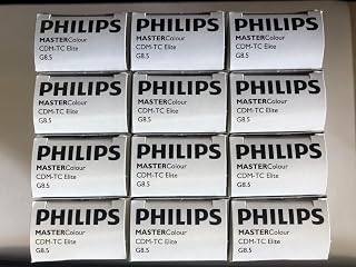 PHILIPS 12 Pieces 206958 CDM70/TC/930 Elite 70W 3000K G8.5 Same as 409177 911534