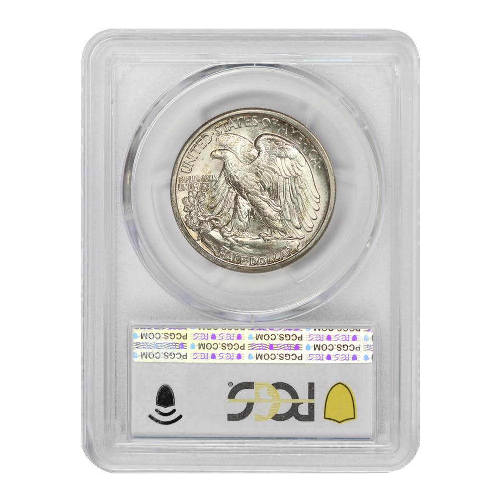 1942 D American Silver Walking Liberty MS-67+ $0.50 PCGS/CAC MS67+ by MINT STATE GOLD – Silver