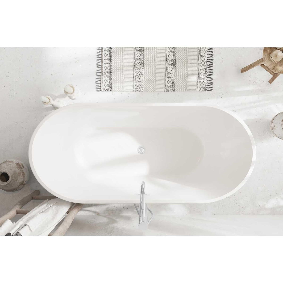 Springfield Bathtub by Lighting Design – Brushed Gold