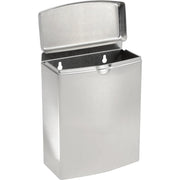B-270, ConturaSeries Surface Mounted Sanitary Disposal by Bobrick – 3.81"L x 7.5"W x 10"H, 3.8 liters, Stainless Steel, Stainless, Model B-270*****##*