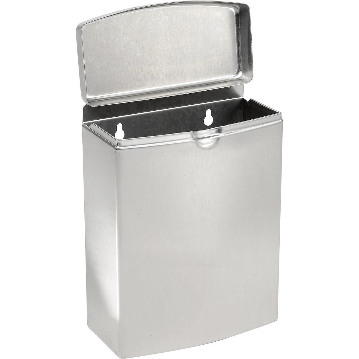 B-270, ConturaSeries Surface Mounted Sanitary Disposal by Bobrick – 3.81"L x 7.5"W x 10"H, 3.8 liters, Stainless Steel, Stainless, Model B-270*****##*