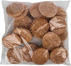 Trident Seafoods Unbreaded Alaska Salmon Burger, 10 Pound -- 1 each.