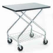 Global Industrial Fold and Store Service Cart, 350 Lb. Capacity, 28" L x 19" W x 29" H