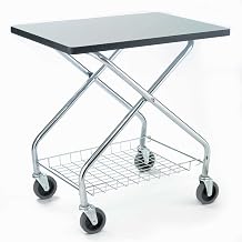 Global Industrial Fold and Store Service Cart, 350 Lb. Capacity, 28" L x 19" W x 29" H
