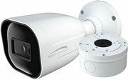Speco Technologies Speco O8VB3 4K Bullet IP Camera with Line Crossing and Intrusion Detection, Junction Box Included, 2.8-12mm Motorized Lens, White, (Replaces SO-O8VB2)