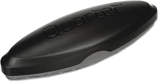 Quartet Eraser, 2-in-1, Whiteboard/Chalkboard, Magnetic, 6-1/2"x1-3/8", Oval, Black (BFEB2)