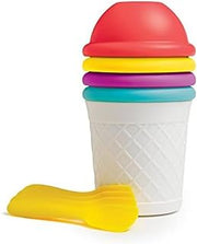 Chef'n Sweet Spot Instant Ice Cream Maker Bowls and Spoons Party Set of 4, Multi -
