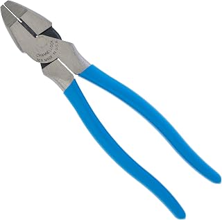 Channellock Linemen's Pliers 368 - High Leverage Side-Cutting - 8.5 In