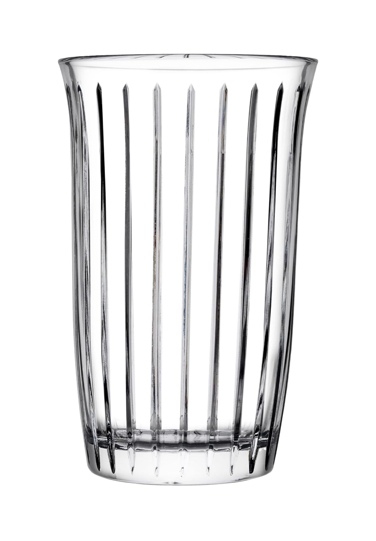 Set of 4 Long Drink Joy Clear Glass Tumblers 36.5cl - Dishwasher Safe by Pasabahce – 365ml, 0.36 liters, Glass, Transparent, Pack of 4
