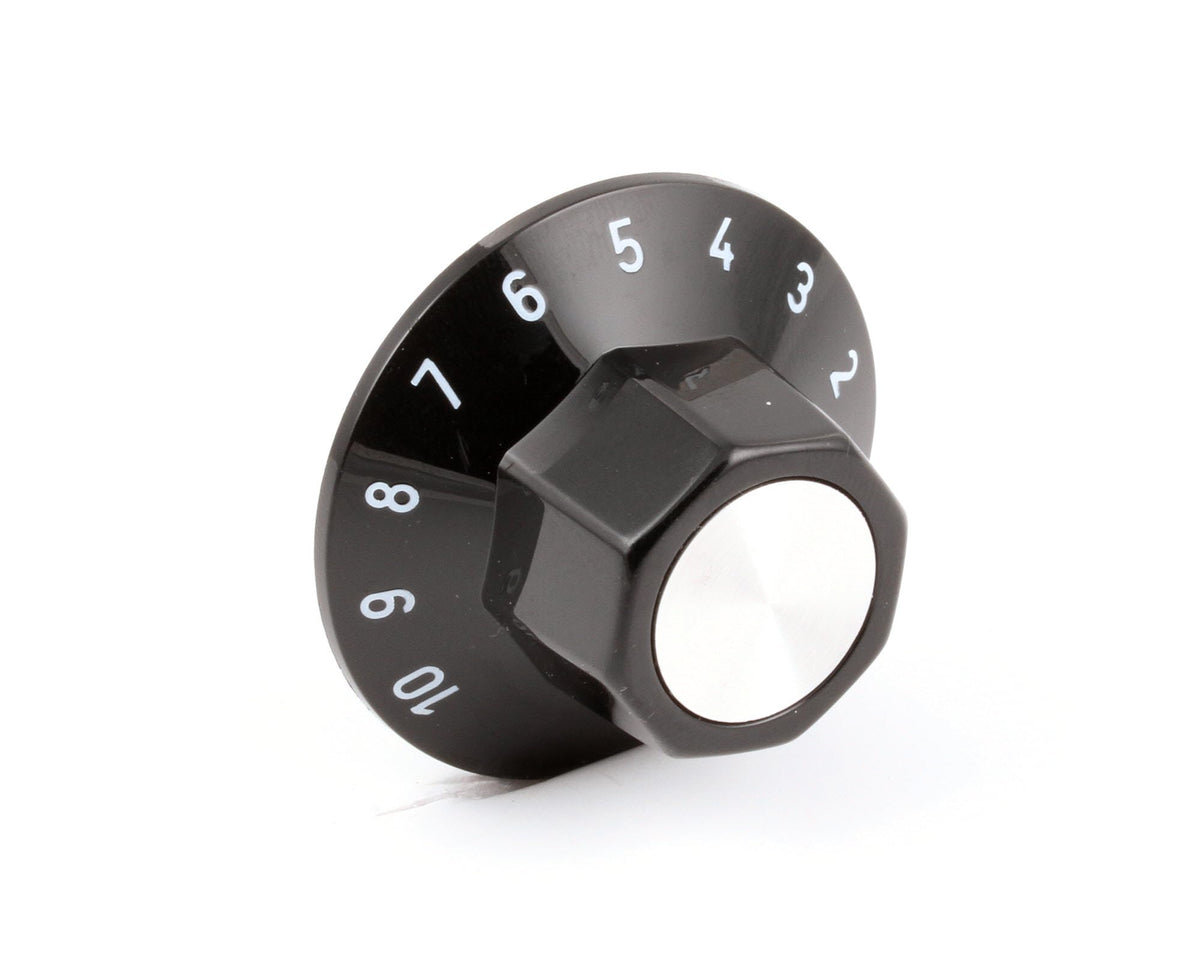 Control Knob by Vollrath – 1 Count (Pack of 1), Alloy Steel, Black, Model 23423-1