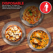 Stock Your Home 40 / 9 Inch / White Plates