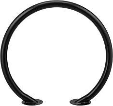 Global Industrial Circle Bike Rack, 2 Bike Capacity, 37"W x 33-1/2"H, Black