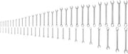 TEKTON Combination Wrench Set, 58-Piece | WCB90309