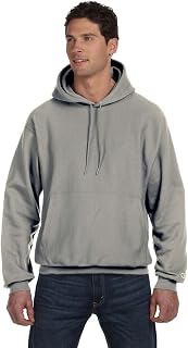 Champion 12 oz. 82/18 Reverse Weave Pullover Hood, Oxford Gray, S