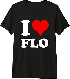 Red Heart I Love Flo Premium Tri-Blend T-Shirt