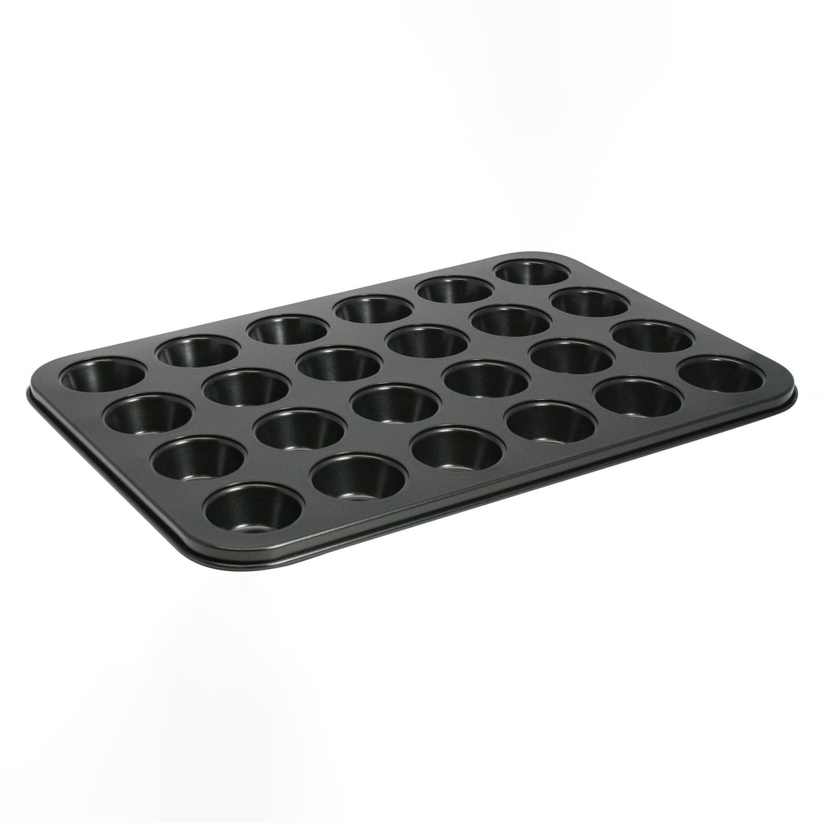 Winco 1 / 10.5 x 13.75 inches / Black Muffin & Cupcake Pans