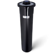 San Jamar 18 in / Standard Gasket / Black Food Dispensers