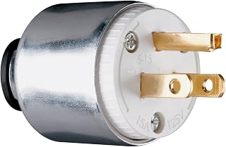 Legrand-Pass & Seymour PS515PABP5 15-Amp 125-volt Armored Plug, Heavy Duty Construction Great for Many Heavy Duty Applications