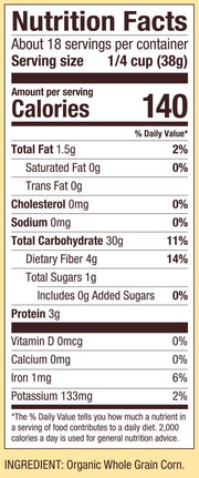 Organic Medium Grind Cornmeal by Bob's Red Mill – 24 Ounce (Pack of 1), No Color, Model 039978039187