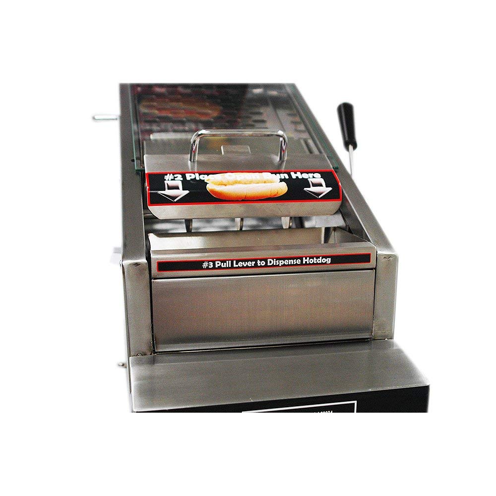 USA The Doghouse Hotdog Cooker by Benchmark – 10.0 quarts, Stainless Steel, Model 60024