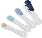 Chef'n SleekStor Nesting Spoons, 1 tbsp-1/4 tsp, Blue