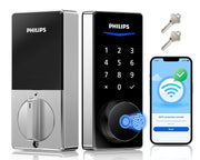 Built-in WiFi Smart Lock with Handle by PHILIPS – Commercial Grade