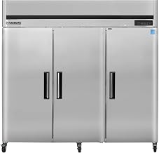 Maxx Cold MCFT-72FDHC 81" Triple Door Entergy Star Reach-In Freezer, Top Mount, Stainless Steel