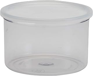 Cambro CCP15152 Clear Plastic 1.5 Qt Crock with Lid