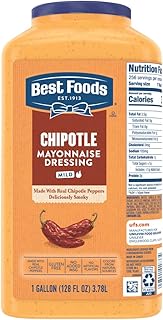 Best Foods Chipotle Mayonnaise Dressing Jug, 1 Gallon (128 Fl Oz)
