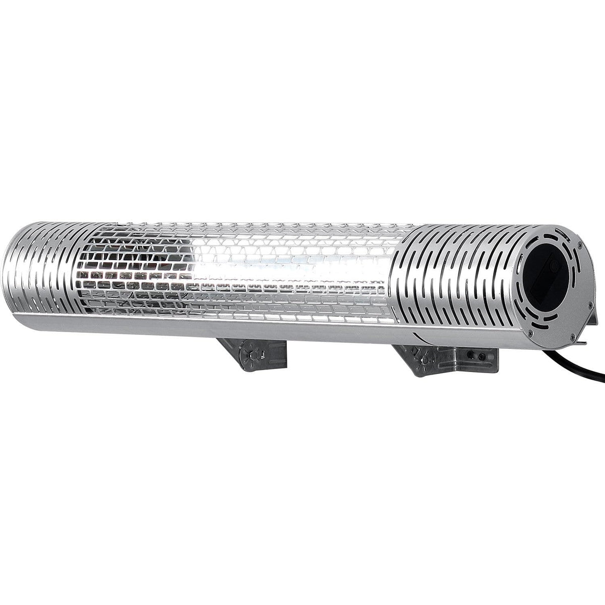 Infrared Patio Heater W/Remote Control by Global Industrial – Aluminum, Black, Model MOON