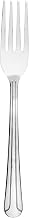 Thunder Group SLDO006 Dinner Fork, 7.09", Medium-Weight, Simple line-Trimmed Handle, 18/0 Stainless Steel, Bright Finish, Domilion, Pack of 12